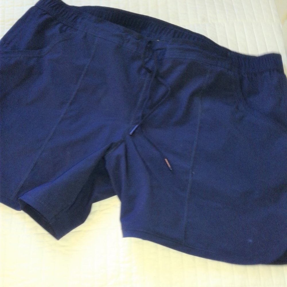 Lands End Swim Shorts   Sz 16  Navy Blue